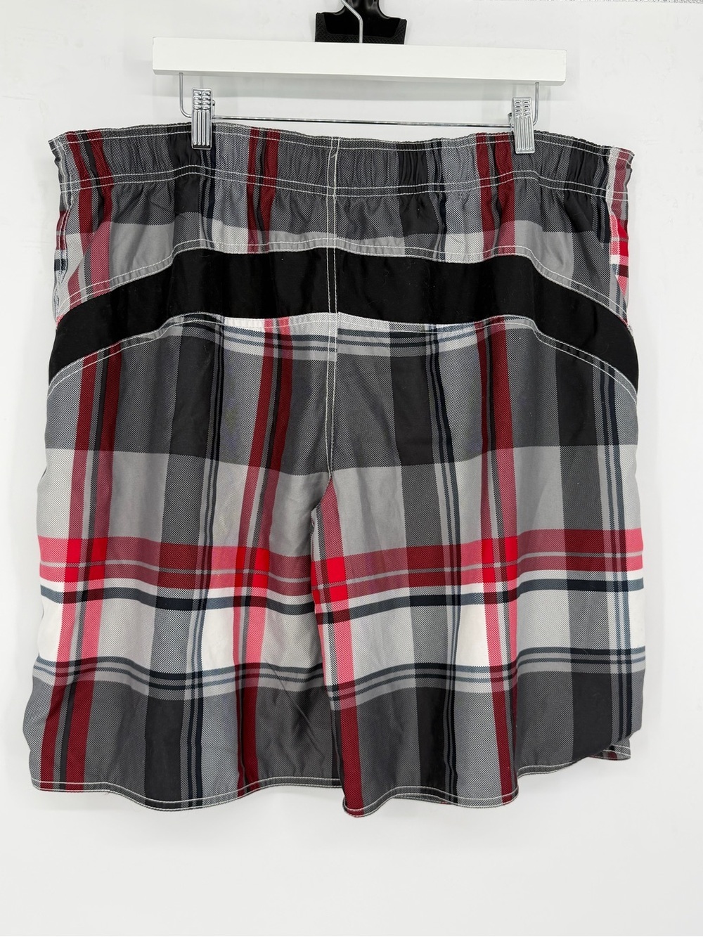 OP Plaid Board Swim Trunks - Picture 6 of 6